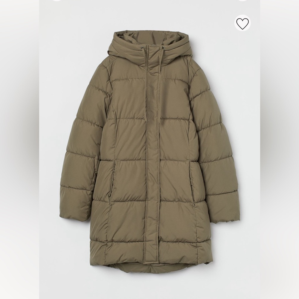 H&M Warm Winter Coat With Hood
